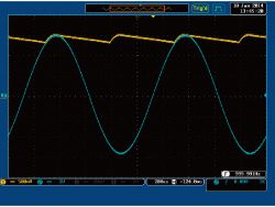  Full-wave rectifier circuit ripple wave  
