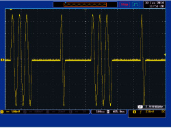  Intermittent sine wave (3 waves + 1 wave) 